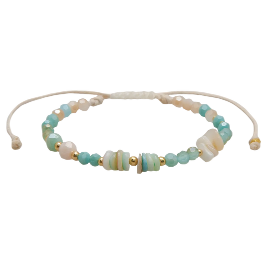 Lotus and Luna Turtle Tide Crystal Tide Bracelet