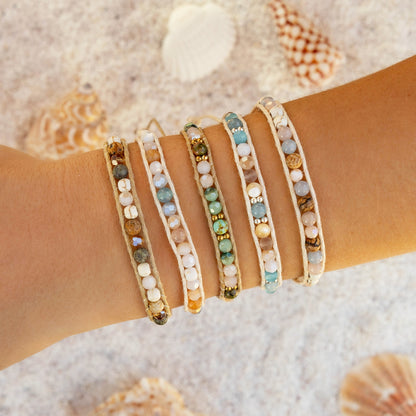 Lotus and Luna Earth & Sky Bracelet