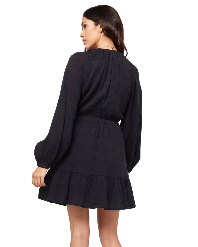 L Space Feelin' Fine Dress - Black - FINAL SALE