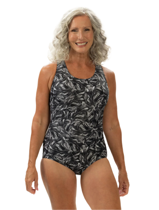 Dolfin Aquashape Conservative One Piece Swimsuit - Oasis