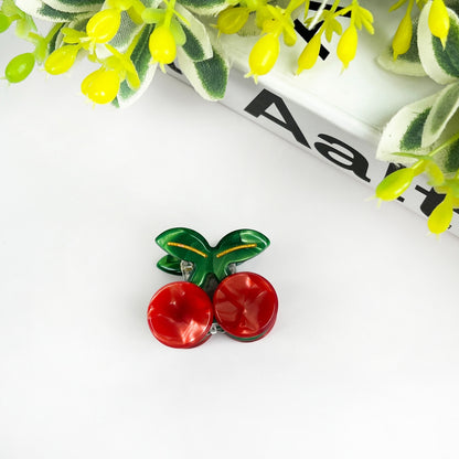 SSR Acetate Mini Cherry Claw Clip