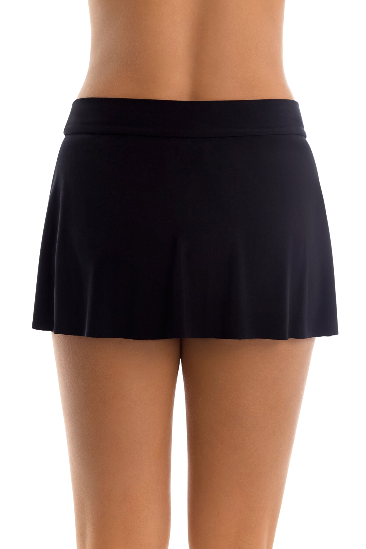 Magicsuit Jersey Tennis Skirt Swim Bottom - Black