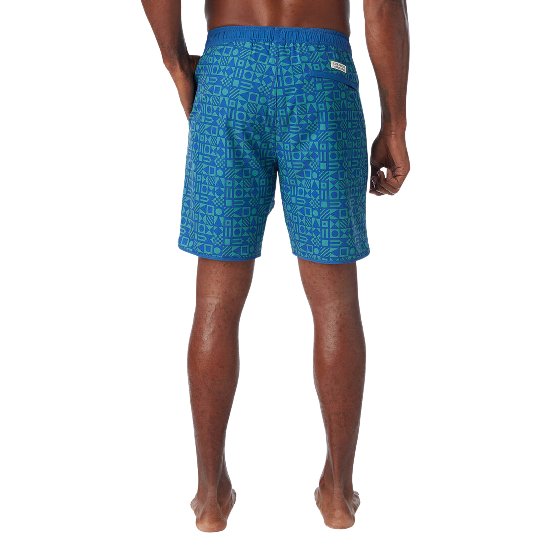 Fair Harbor The Anchor Men's Swim Trunks Boardshort - Seapine Nautical Flags