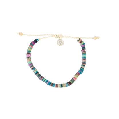 Pineapple Island Tube Beaded Bracelet - Multi