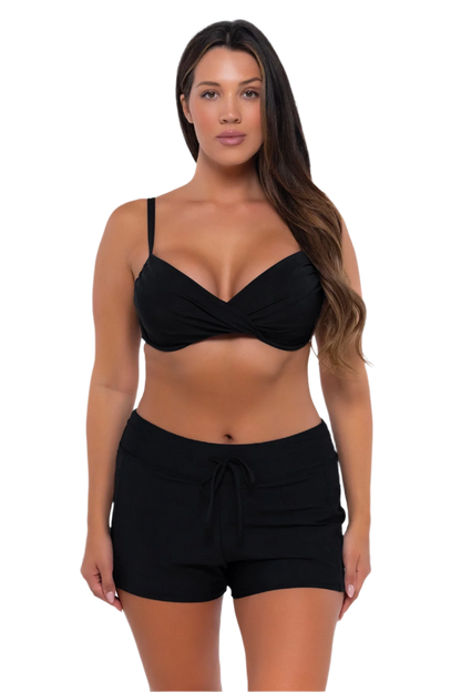 Sunsets Laguna Swim Short - Black
