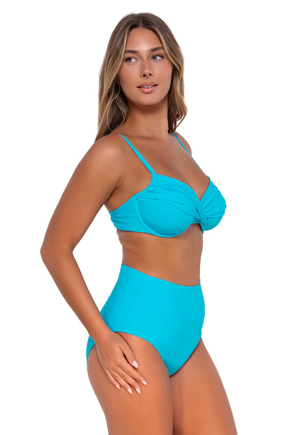 Sunsets Crossroads D/DD Cup Underwire Top - Blue Bliss - FINAL SALE