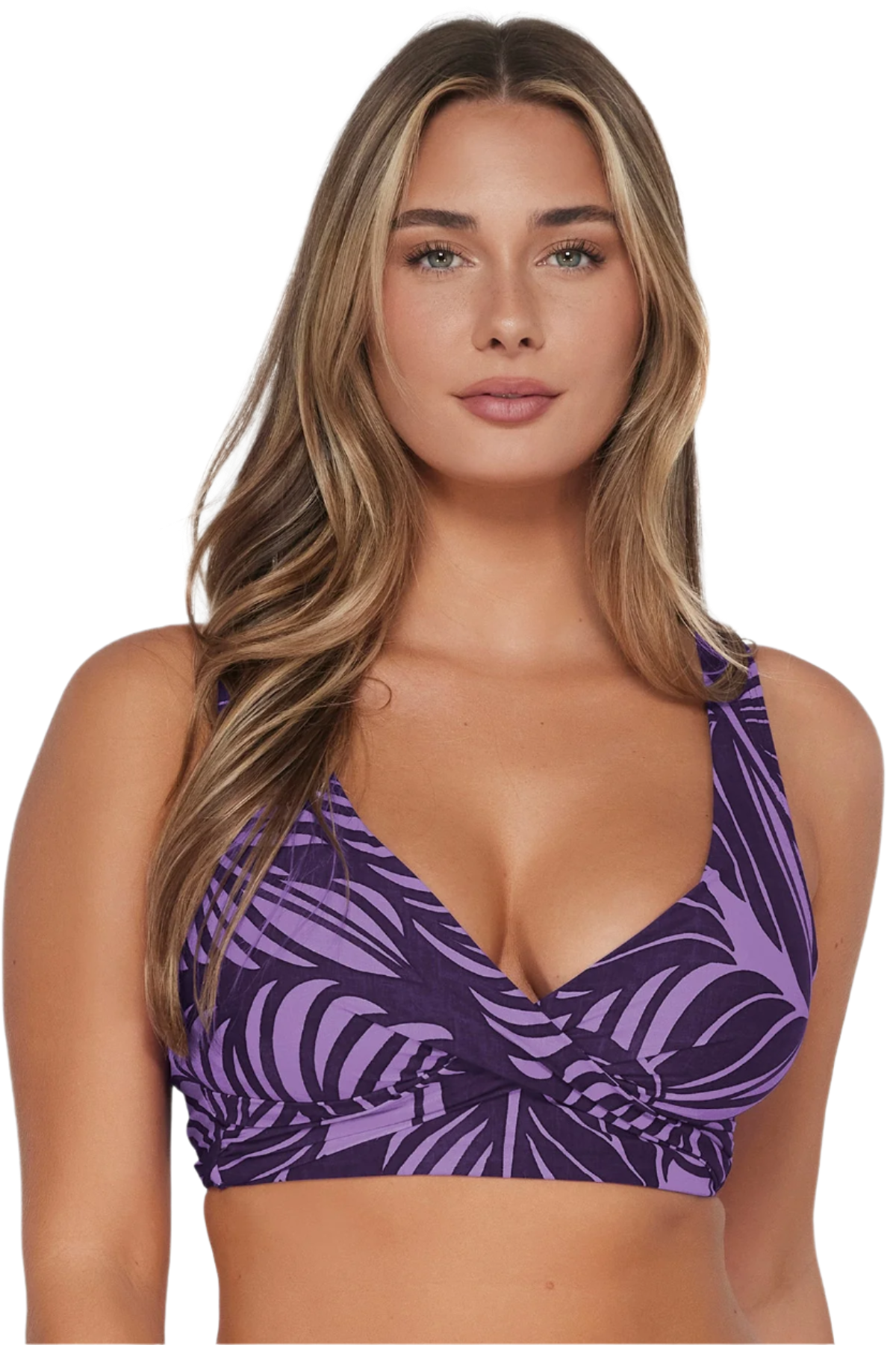 Sunsets Elsie D/DD Cup Bikini Top - Mystic Palms