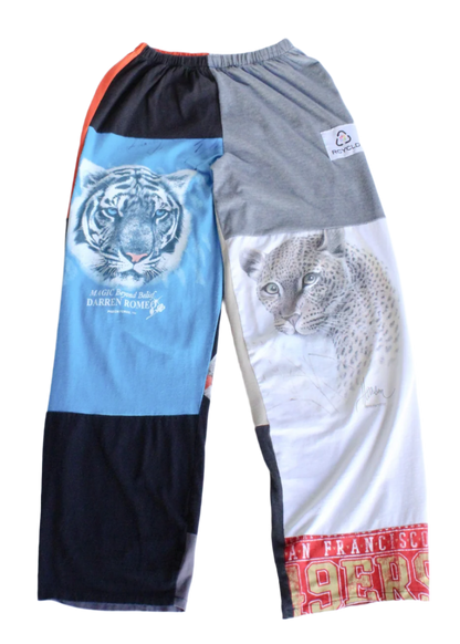 American Recycled Clothing Graphic Tee Pants  - Assorted