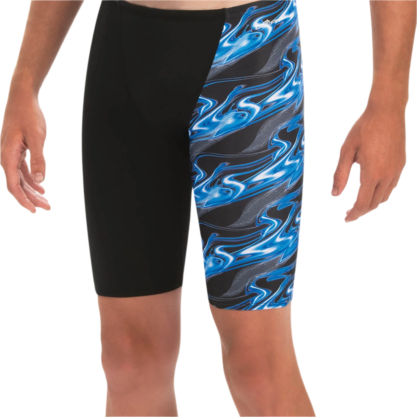 Dolfin Men's Reliance Inferno Spliced Jammer - Blue/ FINAL SALE