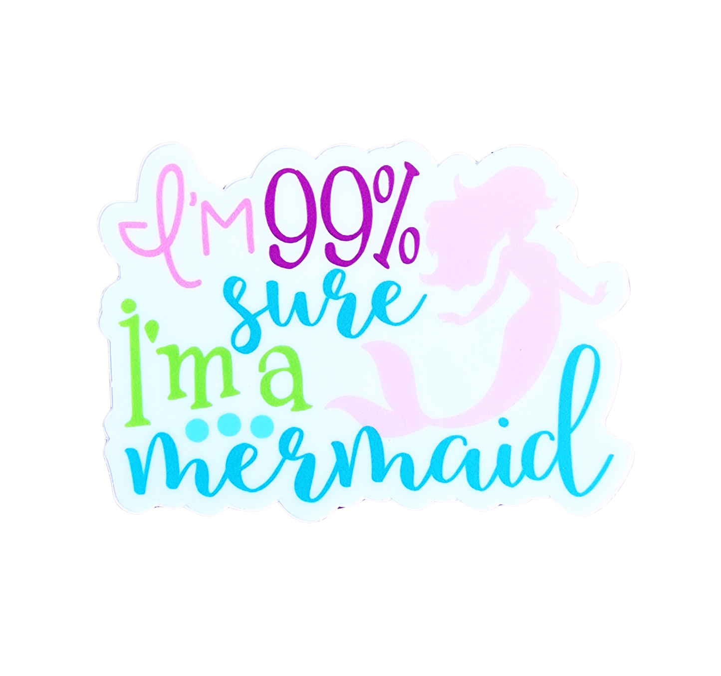 SSR 99% Mermaid Swim Sticker