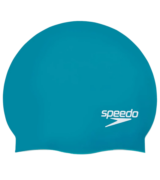 Speedo Silicone Elastomeric Adult Swim Cap - Ocean Depths