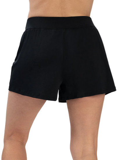 Dolfin Womens Aquashape Loose Fit Short - Black