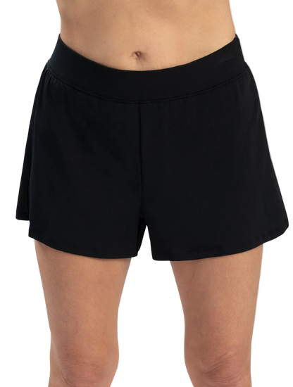 Dolfin Womens Aquashape Loose Fit Short - Black