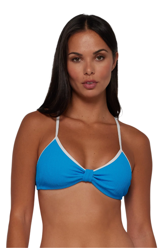 Pacifica Indie Bralette Bikini Top - Blueberry