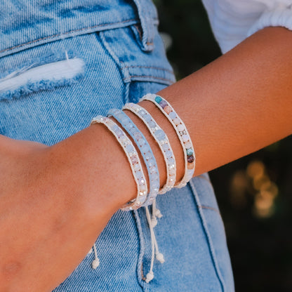 Lotus and Luna Earth & Sky Bracelet