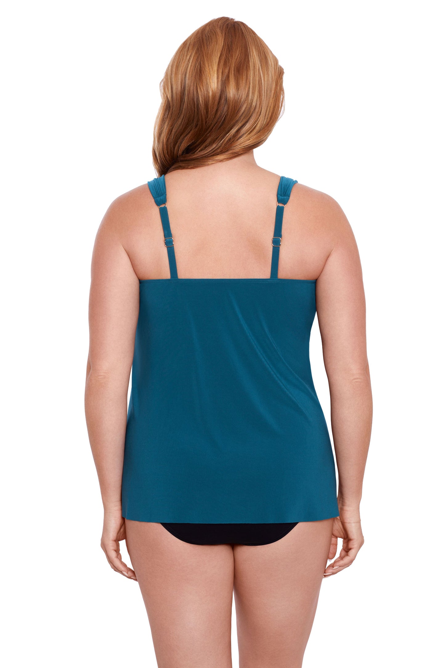 Miraclesuit Plus Size Razzle Dazzle Underwire Tankini Top - Nova