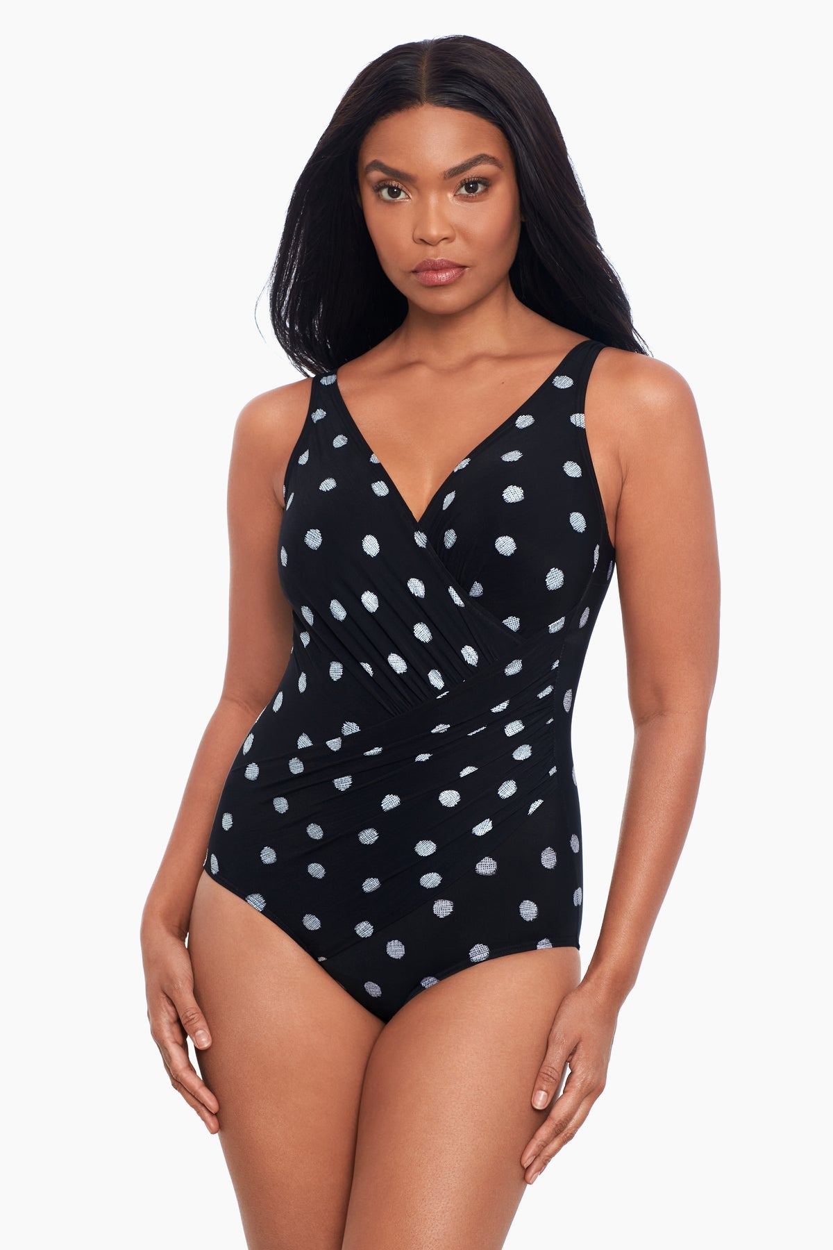 Miraclesuit Women's Plus Oceanus One Piece Swimsuit - Pizzelles - FINAL SALE