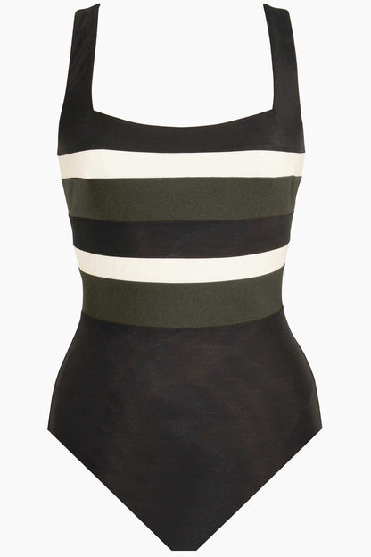 Miraclesuit Spectra Trinity Tummy Control One Piece Swimsuit - Black - FINAL SALE