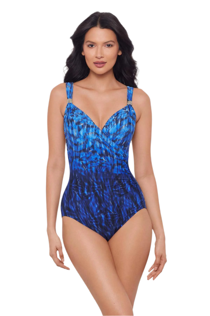 Miraclesuit Siren Underwire One Piece Swimsuit - Paka Mayan - FINAL SALE