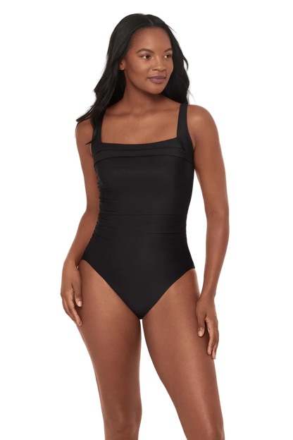Miraclesuit Rock Solid Polaris One Piece- Black