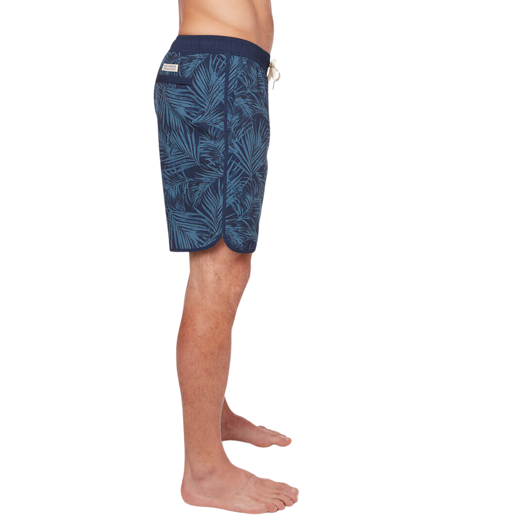 Fair Harbor The Anchor Men's Boardshort -  Grey Floral