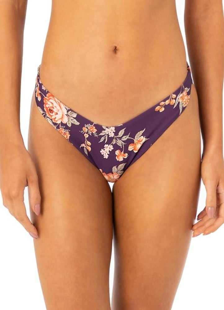 Maaji Splendour High Leg Bikini Bottom - Vintage Flower - FINAL SALE