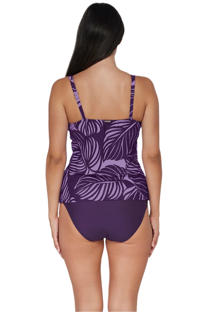 Sunsets Taylor D/DD Cup Underwire Tankini Top - Mystic Palms - FINAL SALE