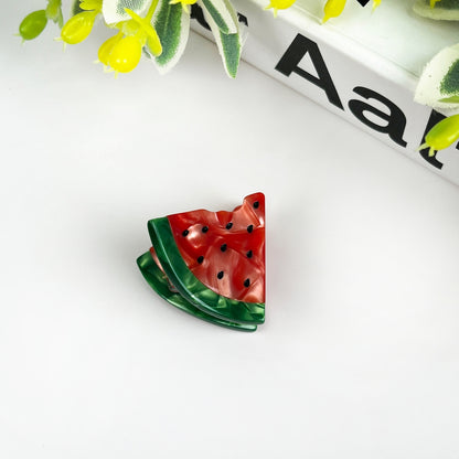 SSR Acetate Mini Watermelon Claw Clip