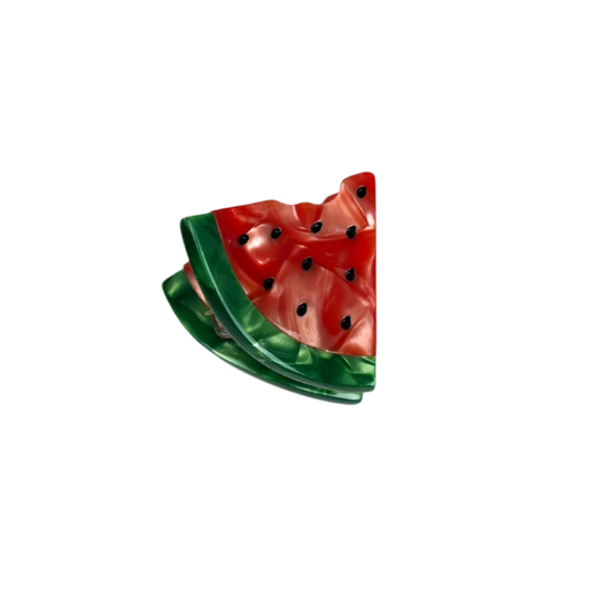 SSR Acetate Mini Watermelon Claw Clip