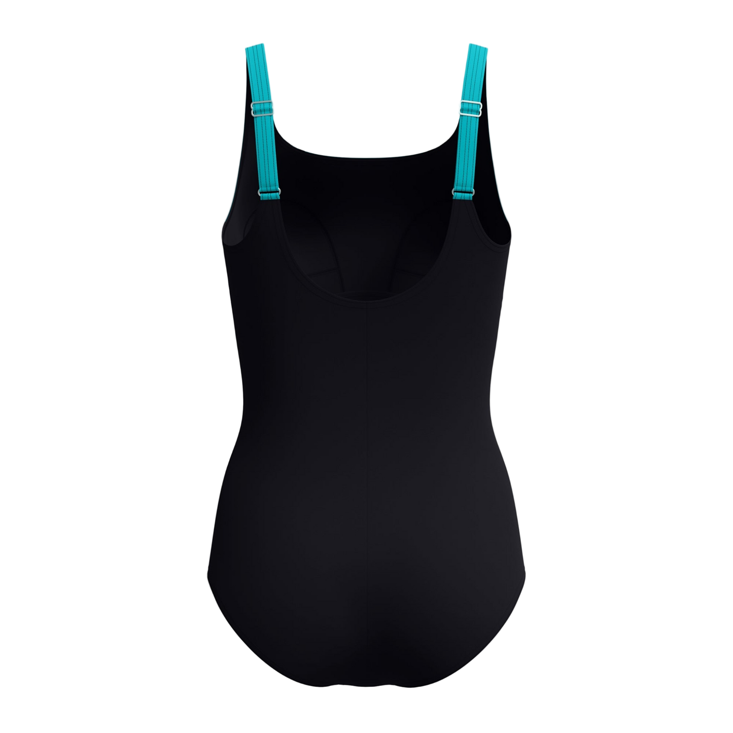 Speedo Banded Colorblock One Piece Fitness Swimsuit - Anthracite