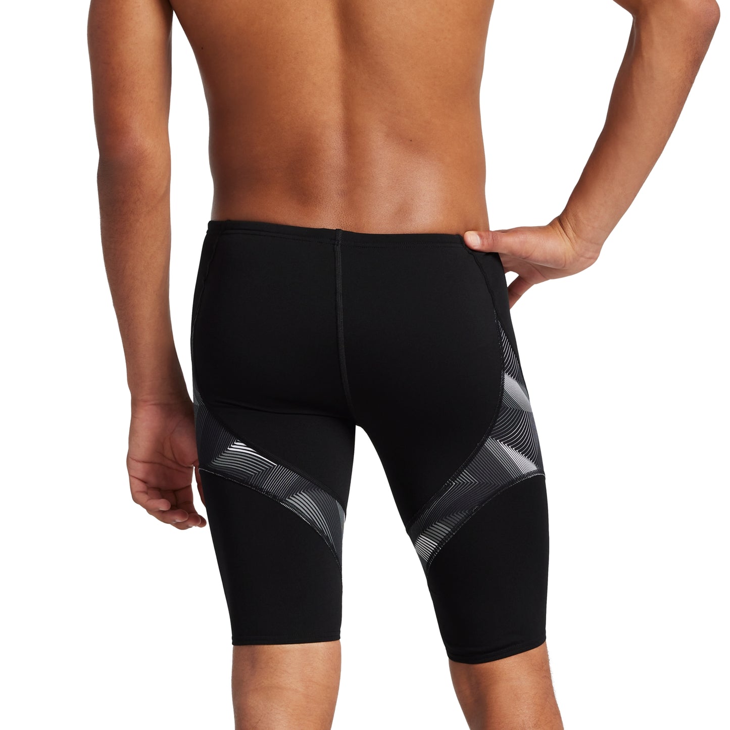 Speedo Endurance Precision Splice Jammer Men's Swimsuit - Black