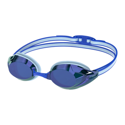 Speedo Vanquisher 3.0 Mirrored Goggles - Cobalt/Hawaiian Sky