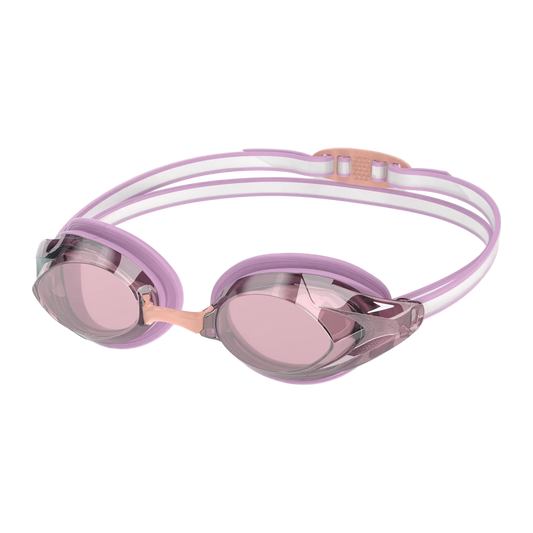 Speedo Womens Vanquisher 3.0 Mirrored Goggles - Peony Pink