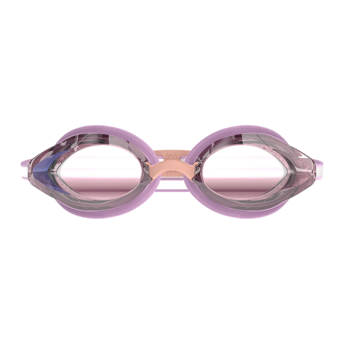 Speedo Womens Vanquisher 3.0 Mirrored Goggles - Peony Pink
