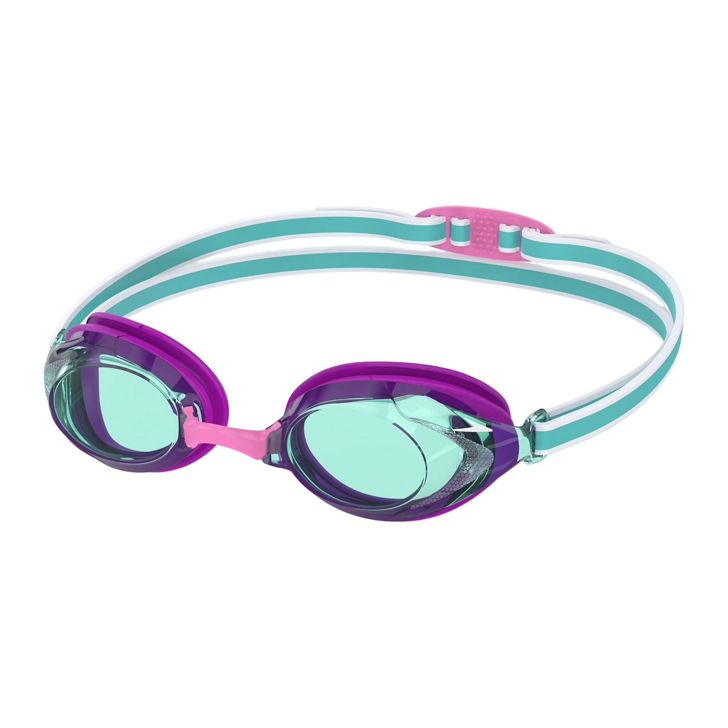Speedo Jr. Vanquisher 3.0 Kids Performance Swim Goggle - Diva/Jade