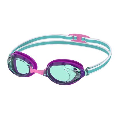 Speedo Jr. Vanquisher 3.0 Kids Performance Swim Goggle - Diva/Jade