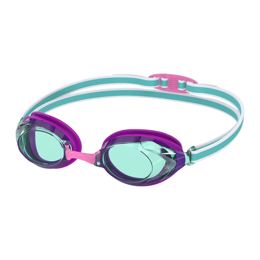 Speedo Jr. Vanquisher 3.0 Kids Performance Swim Goggle - Diva/Jade