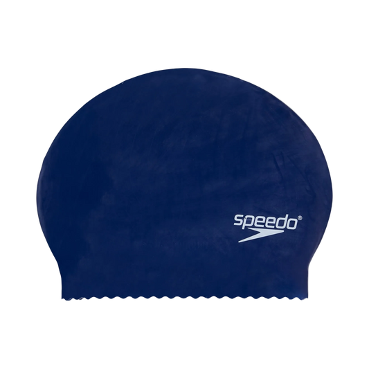 Speedo Latex Adult Swim Cap - Navy