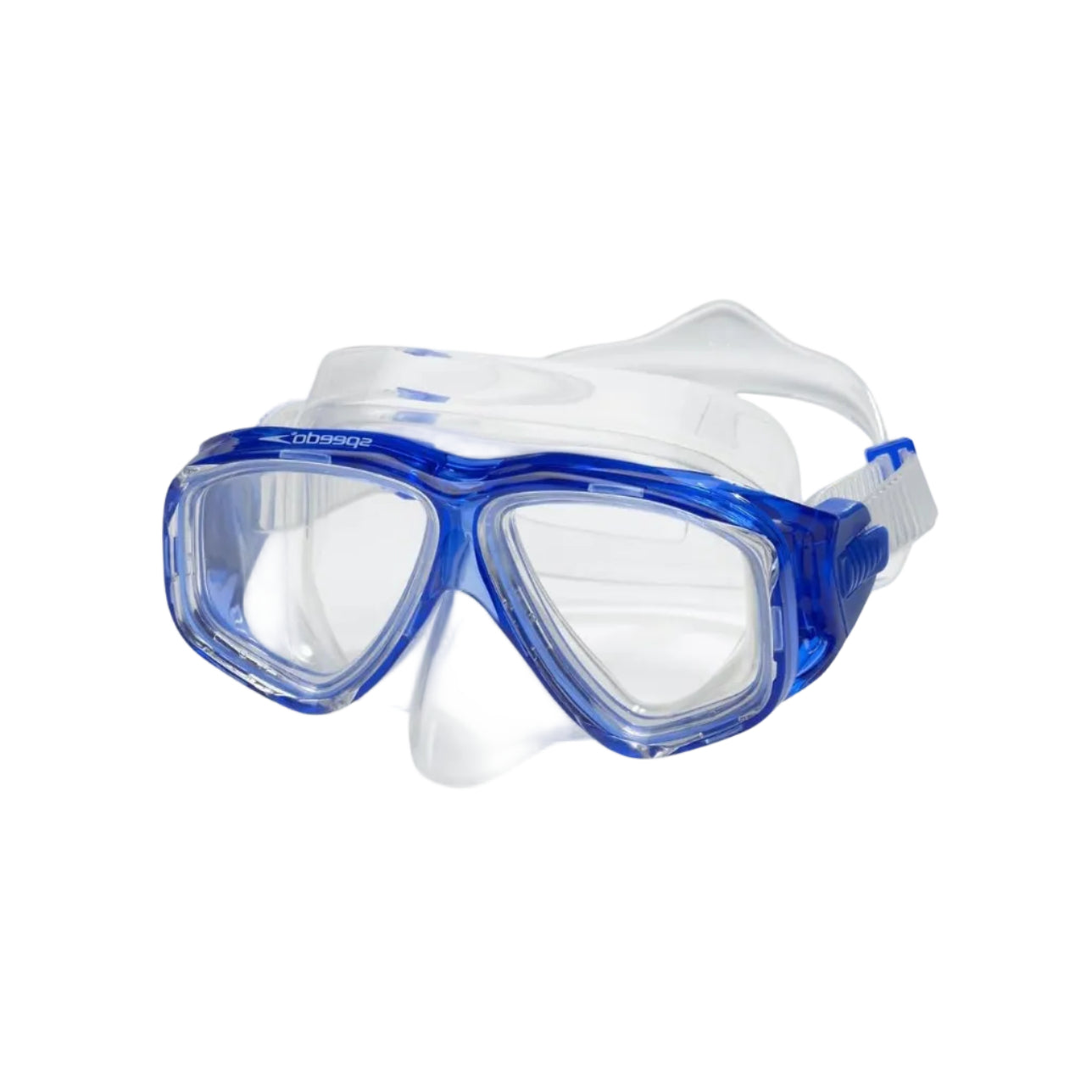 Speedo Adult Adventure Swim Mask - Blue/Clear
