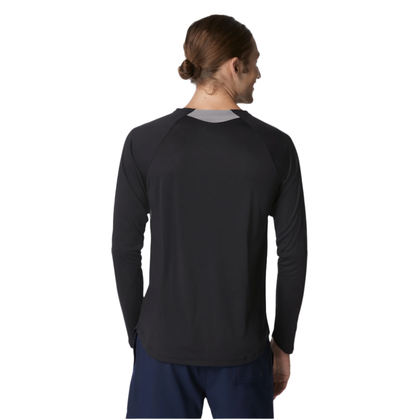 Speedo Baybreeze Long Sleeve Swim Shirt Rashguard - Black