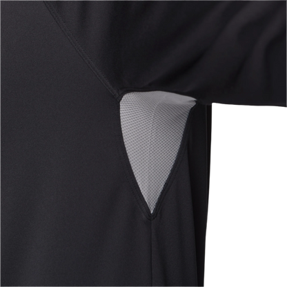 Speedo Men's Long Sleeve Swim Shirt Rashguard - Black