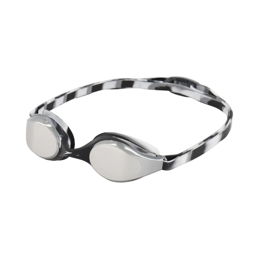 Speedo Unisex Hyper Flyer Mirrored Junior Ages 6-14 Goggle - Silver