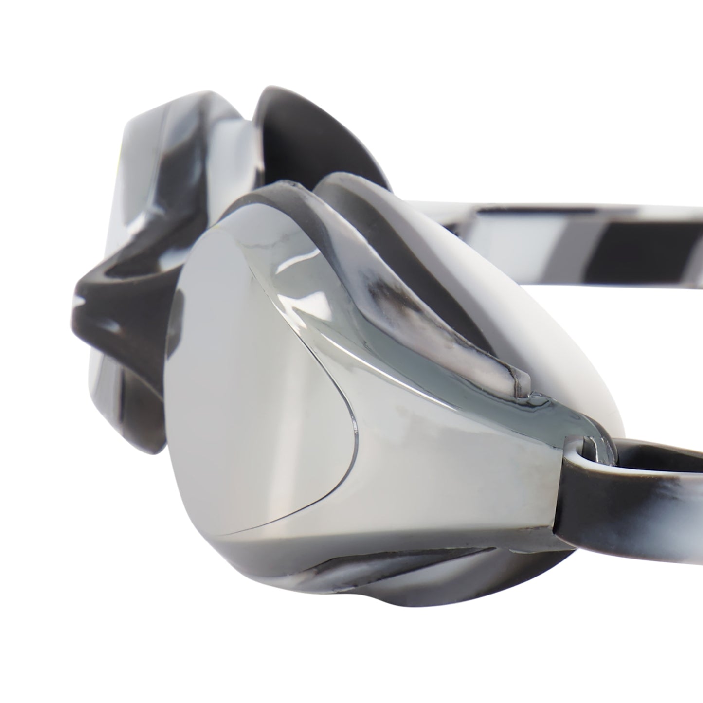 Speedo Unisex Hyper Flyer Mirrored Junior Ages 6-14 Goggle - Silver