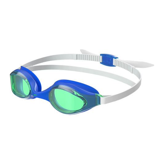 Speedo Unisex Hyper Flyer Junior Ages 6-14  Goggle -  Blue/Jade