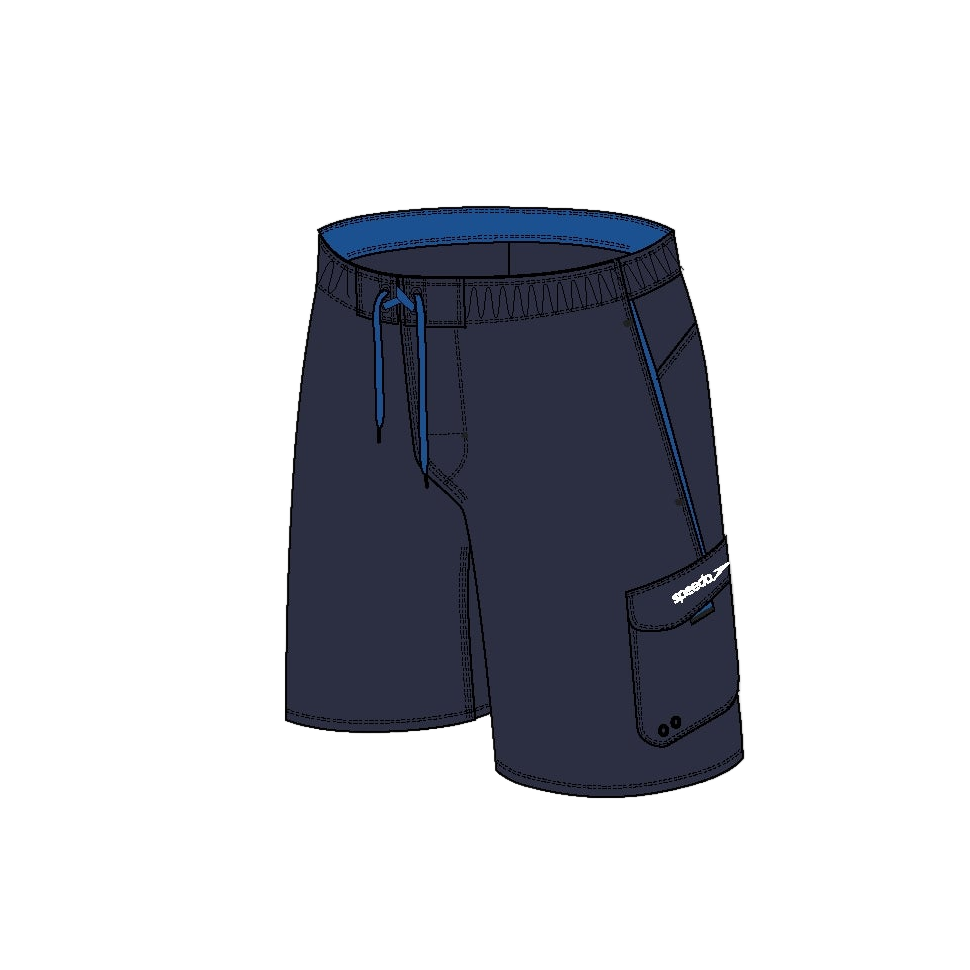 Speedo Men's Marina Volley 20" Swim Trunks - Navy