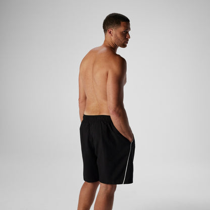 Speedo Men's Marina Volley 20" Swim Trunks - Black