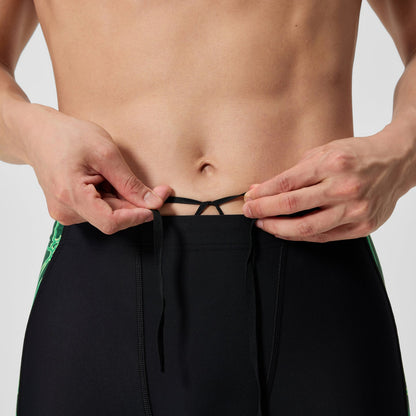 Speedo Mens Jammer Swimsuit - Petal Polygon Green