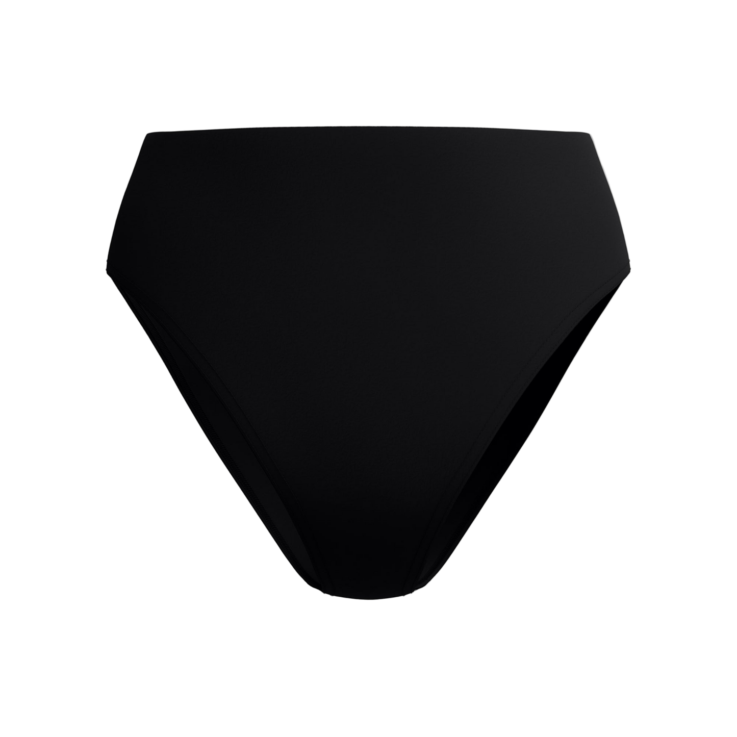 Speedo Solid Cheeky High Waist Bikini Bottom - Anthracite