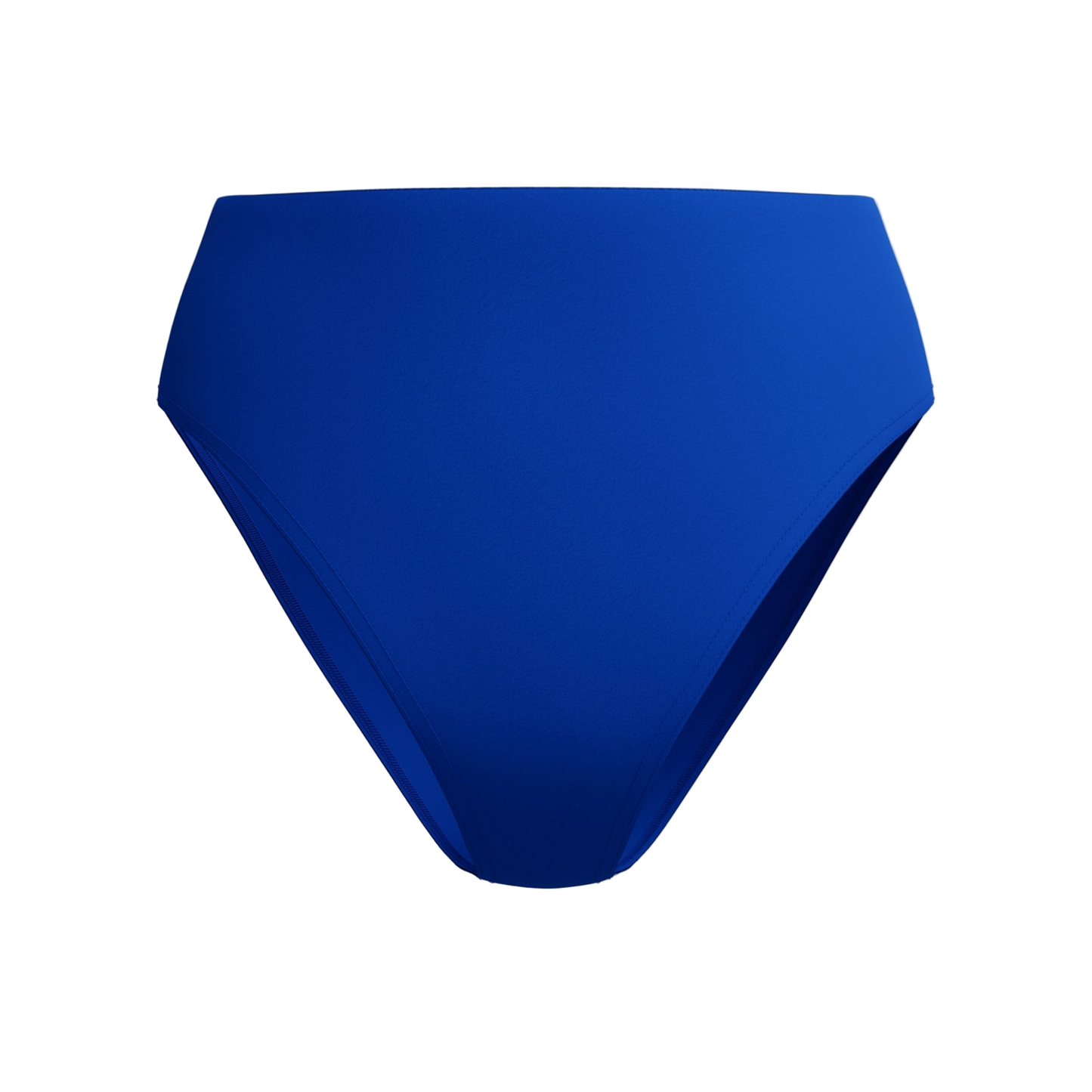 Speedo Solid Cheeky High Waist Bikini Bottom - Sapphire