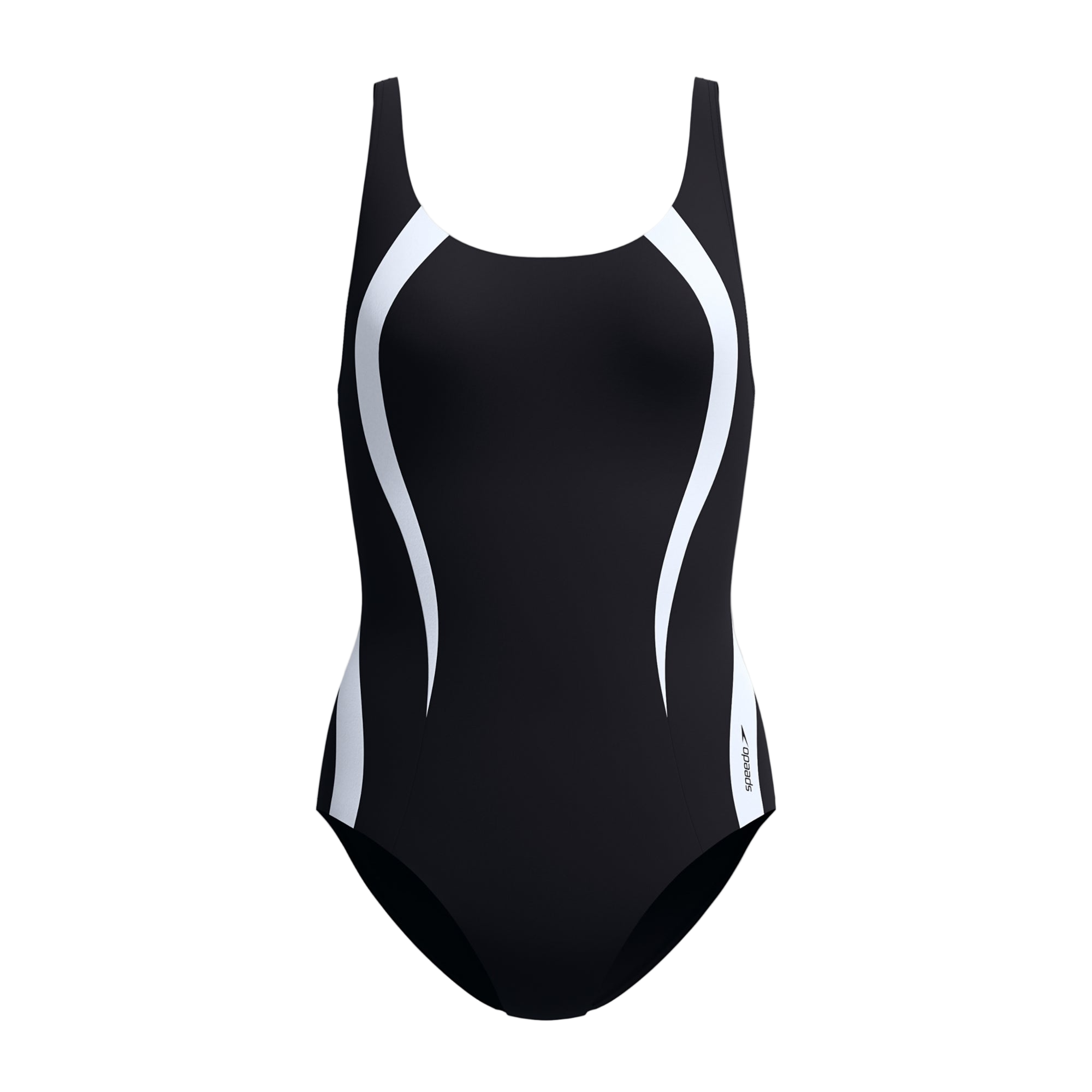 Speedo Quantum Contour One Piece Fitness Swimsuit - Anthracite – Sylvia ...